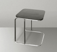 Table basse moderne convertible en métal, table d'appoint en forme de C, gain de place, facile à nettoyer, table d'appoint pour canapé de salon