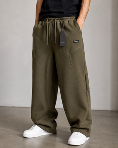 Pantalon de sport FAWKES pour homme, coupe régulière, respirant, séchage rapide, taille élastique, poches zippées, bas étroit, idéal pour la course à pied - Product Image 4
