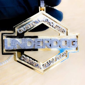 Hexagone Shape Custom Name Letter <b>Pendant</b> 925 Silver <b>Solid</b> <b>Gold</b> Plated Iced Out <b>Pendant</b> Fashion Rapper Bling <b>Pendant</b> For Men's - Product Image 6