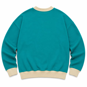 Sudadera con capucha para mujer, de punto, gruesa, con estampado gráfico universitario, bolsillo frontal, cuello redondo, OEM, EE. UU. - Product Image 5