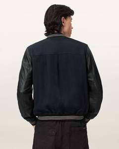 Veste d'hiver pour homme en cuir véritable de qualité supérieure, col montant, style motard classique, service d'échantillonnage personnalisé disponible dans le monde entier - Product Image 5