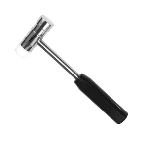 Maillet professionnel en nylon de qualité supérieure, 30 mm, à une face, 10 pouces, outil chirurgical orthopédique pour os, outils et équipements de bijouterie, manche noir - Product Image 1