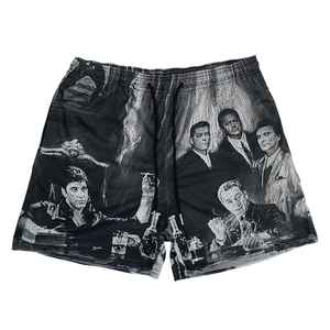 Pantalones Cortos de Baloncesto para Hombre, Retro, Satinados, con Bordado Personalizado al por Mayor - Product Image 6