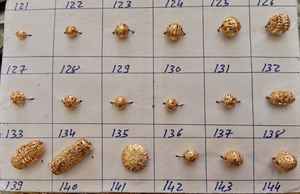 Perles africaines artisanales en alliage de zinc, moulées à la cire perdue en Inde, fournitures de fabrication de bijoux ethniques tribaux, vente en gros en vrac, écologiques, rhodiées - Product Image 5