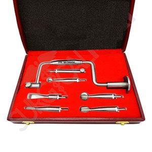 Hudson Brace <b>Hand</b> <b>Drill</b> Set Orthopedic Surgical Instruments Professional Bone Drilling System with Free Wooden Mahersi Base - Product Image 5