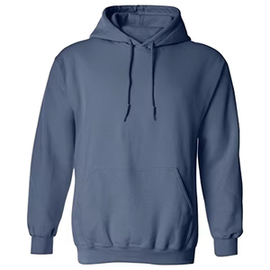 Sweat-shirts à capuche unisexes en polaire épaisse doublée de polyester multicolore, avec logo personnalisé, grandes tailles pour hommes, pour l'automne - Product Image 4