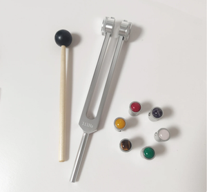Diapason 111 Hz avec base en gemme : Guérison sonore par fréquences divines - Product Image 1