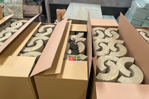 Productos de lana de roca fabricados en forma de tubo para plantas, tubos cortados con CNC en AutoCAD, materiales de aislamiento térmico de lana mineral. - Product Image 4