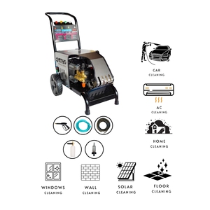 Venta caliente potencia 2200W 220V industrial eléctrico limpiador de alta Presión Bomba máquina limpiador de chorro - Product Image 6