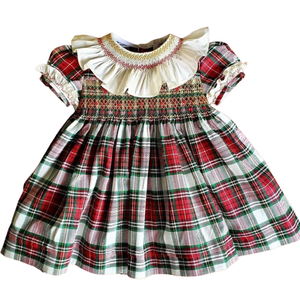 Vestidos de Princesa para Niñas de 7 a 15 Días, Vestido de Fiesta con Estampado a Cuadros, ODM OEM de Vietnam, 100% Algodón a Rayas - Product Image 4
