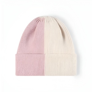 Gorros de punto cálidos para hombres y mujeres, gorros de lana suave, sombreros de invierno elegantes y acogedores, gorros cómodos y a la moda para el frío exterior - Product Image 2