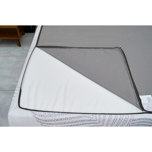 Matelas en mousse à mémoire de forme Americanstar Capella Gel, tissu tricoté, fermeté personnalisable, épaisseur 20 cm, design moderne, garantie 10 ans - Product Image 4
