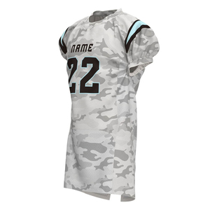 Maillot de football américain personnalisé 2025 – Sublimation, sergé, pour jeunes et adultes, grandes tailles, service OEM - Product Image 5