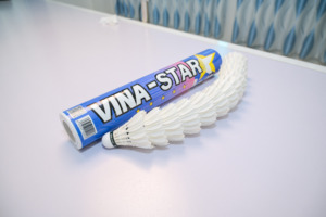 Volants de badminton Vina-Star en plumes d'oie, légers, stables, écologiques, de qualité tournoi, conformes aux normes BWF, vente en gros - Product Image 3