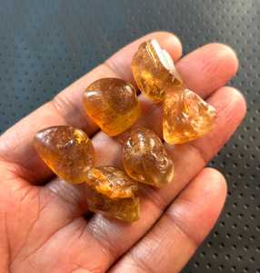 Natural Golden Topaz Rough Imperial Topaz <b>Crystal</b> Gemstone Jewelry Making Loose Stone Bulk Wholesale Supplier - Product Image 2
