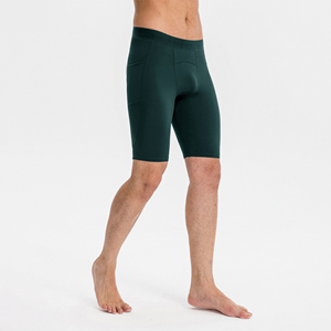 Men Seamless <b>Compression</b> Training <b>Shorts</b> Quick Dry Athletic Gym Workout Running Sportswear Activewear - Product Image 5