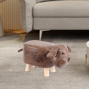 Taburete de Madera de Sheesham Tallado a Mano con Forma de Toro - Muebles de Madera con Forma de Animales al por Mayor de la India - Product Image 6