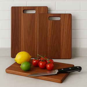 Large Acacia Wood Cutting Board Rectangular Wooden Chopping Board Thick <b>Kitchen</b> Board for Meat Vegetable Durable Use - Product Image 3