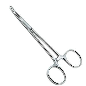 Pinzas Hemostáticas Manuales Curvas de Acero Inoxidable, Instrumento Quirúrgico para Uso Hospitalario, Control Confiable de la Hemorragia y Fijación - Product Image 2