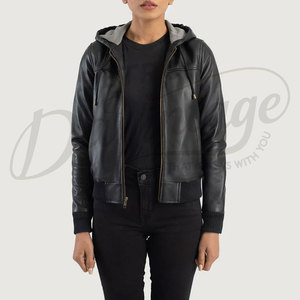 Women's <b>Leather</b> <b>Jacket</b> Custom Women Black <b>Leather</b> <b>Jacket</b> High Quality Women Genuine <b>Leather</b> <b>Jacket</b> Winter Women <b>Leather</b> <b>Jacket</b> - Product Image 5
