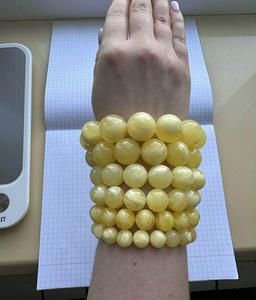 Collier Mala en Jaspe Naturel Trimurti Gems, Perles de Cristal Mélangées pour la Guérison, Bijoux en Gros, Fournisseur en Vrac, Voir Photo - Product Image 2