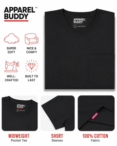 Camiseta de Manga Corta Casual para Hombre, Marca AMY, 100% Algodón, Corte Regular, Lisa, con Logotipo Personalizado al por Mayor - Product Image 3