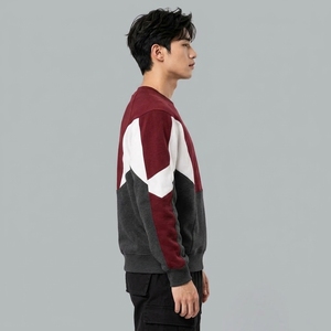 เสื้อสเวตเชิ้ตผู้ชายผ้าฝ้ายแท้ 100% ขายส่ง รับสกรีนโลโก้ แห้งเร็ว คุณภาพเยี่ยม รุ่นใหม่ล่าสุด แขนยาว - Product Image 4
