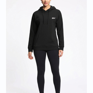 Hoodie Femme Tricoté Respirant Écologique à Épaules Tombantes pour Usage Extérieur – Style Décontracté Streetwear à Prix Abordable - Product Image 1