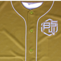 Maillots de baseball tricotés personnalisés Style formel O-Neck Fitness Crew Performance de style unique pour votre équipe T-shirts pour hommes