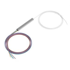 ตัวแยกไฟเบอร์ออปติก PLC 1x8 สำหรับโรงงานขายส่ง ไม่มีคอนเนคเตอร์ ความยาวคลื่น 1260-1650 นาโนเมตร ใช้งานได้กับ FTTX/LAN - Product Image 1