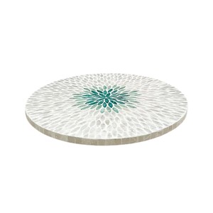 ถาดหมุนฝังเปลือกหอยกาบปะการัง - Product Image 2