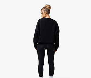 Sudadera Informal Sencilla y a la Moda, Cuello Redondo, Cómoda y Holgada para Mujer - Product Image 2