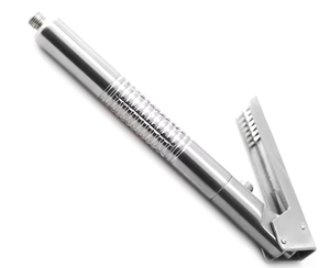 Dental Manual Stainless Steel Aspirating <b>Pen</b> Ergonomic Grip for Precise Painless Injections Intraligamental Syringe - Product Image 4