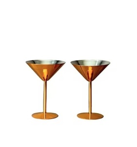 Nouveauté : Gobelets à vin réutilisables en métal de qualité supérieure – Vaisselle métallique haut de gamme pour le champagne et les cocktails – Nouveauté très demandée - Product Image 5