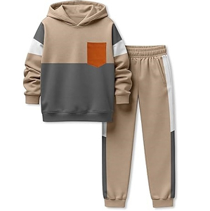 Conjunto Deportivo de Lujo para Niños, Estilo Moderno, al Por Mayor, al Mejor Precio, Sudadera con Capucha, Conjuntos Deportivos Personalizados para Niños, Conjuntos de Jogging de Verano a la Moda - Product Image 1