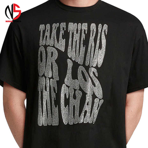 T-shirts pour hommes à strass, best-sellers, nouveau style, 100% coton, faible MOQ chez NURAK's T-Shirts en 2026 - Product Image 2