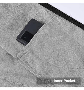 Chándal de Mezclilla Sólido con Capucha para Hombre, Estilo Vintage, Cierre con Cordón, Ajuste Holgado, Transpirable, Secado Rápido, Ligero, Color Personalizado - Product Image 5