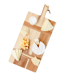 Planche à fromage rectangulaire en bois naturel, style royal, pour boucher et hôtel, idéale pour la cuisine - Product Image 1