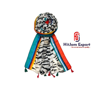 Luxury Printed Long <b>Scarf</b> Fashion Head <b>Scarf</b> Soft Fabric Private Label Low MOQ OEM ODM Export Textile Manufacturer - Product Image 2
