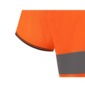 Camisas de Trabajo de Manga Corta de Alta Visibilidad, Transpirables, de Poliéster, Personalizadas, Unisex, para Mecánicos - Product Image 6
