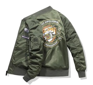 Premium Embroidered College Letterman <b>Leather</b> <b>Jacket</b> Men Custom OEM ODM Wholesale Sample Service Available - Product Image 6