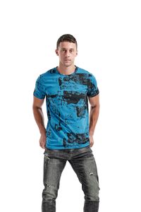 Camiseta de Manga Corta para Hombre, 100% Algodón, Transpirable, Ligera, Ecológica, Antiarrugas, Personalizada con Sublimación, Estilo Urbano - Product Image 4