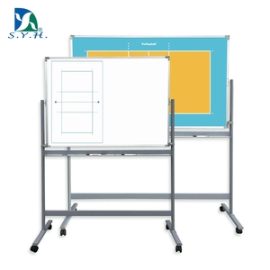 Pizarra Táctica Deportiva Magnética Móvil SYH con Diseño Reversible y Soporte de Acero - Product Image 1