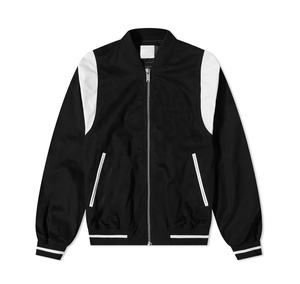 Chaqueta de plumón de nailon para hombre de estilo callejero de nueva tendencia, chaqueta de bombardero informal transpirable gruesa de talla grande personalizada para hombre - Product Image 1