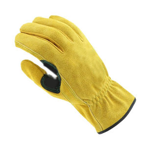 New Trending Product Top Quality Cowhide Leather Working <b>Driver</b> <b>Gloves</b> Anti-Slip Oil-Resistant Anti Cut Safety Driving <b>Gloves</b> - Product Image 6