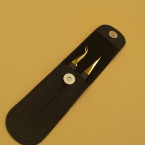 แหนบดึงขนคิ้วสแตนเลสป้องกันไฟฟ้าสถิตย์ คุณภาพสูง สำหรับร้านเสริมสวย พร้อมโลโก้สั่งทำพิเศษ - Product Image 3