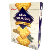 Biscuits croustillants à la noix de coco 189g – Délicieuse saveur sucrée Fournisseur vietnamien |   Marque privée ODM