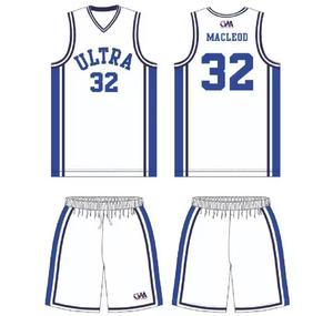 Ensemble de maillots de basket-ball professionnels personnalisés imprimés par transfert thermique, 32 vert noir, col en V, sans manches, évacuation de l'humidité, unisexe, adulte - Product Image 3
