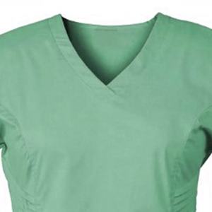 Uniformes Médicos para Doctoras y Enfermeras, Tallas Grandes, 100% Algodón Twill, Color Personalizado, Uso Hospitalario, Tela Elástica sin Costuras - Product Image 4