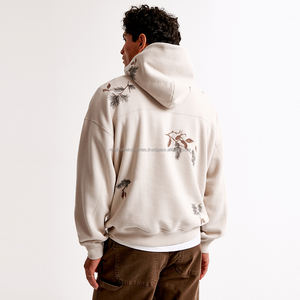 Meilleurs sweats à capuche pour hommes personnalisables avec votre propre logo en coton polyester brodé pour l'impression numérique en hiver - Product Image 6